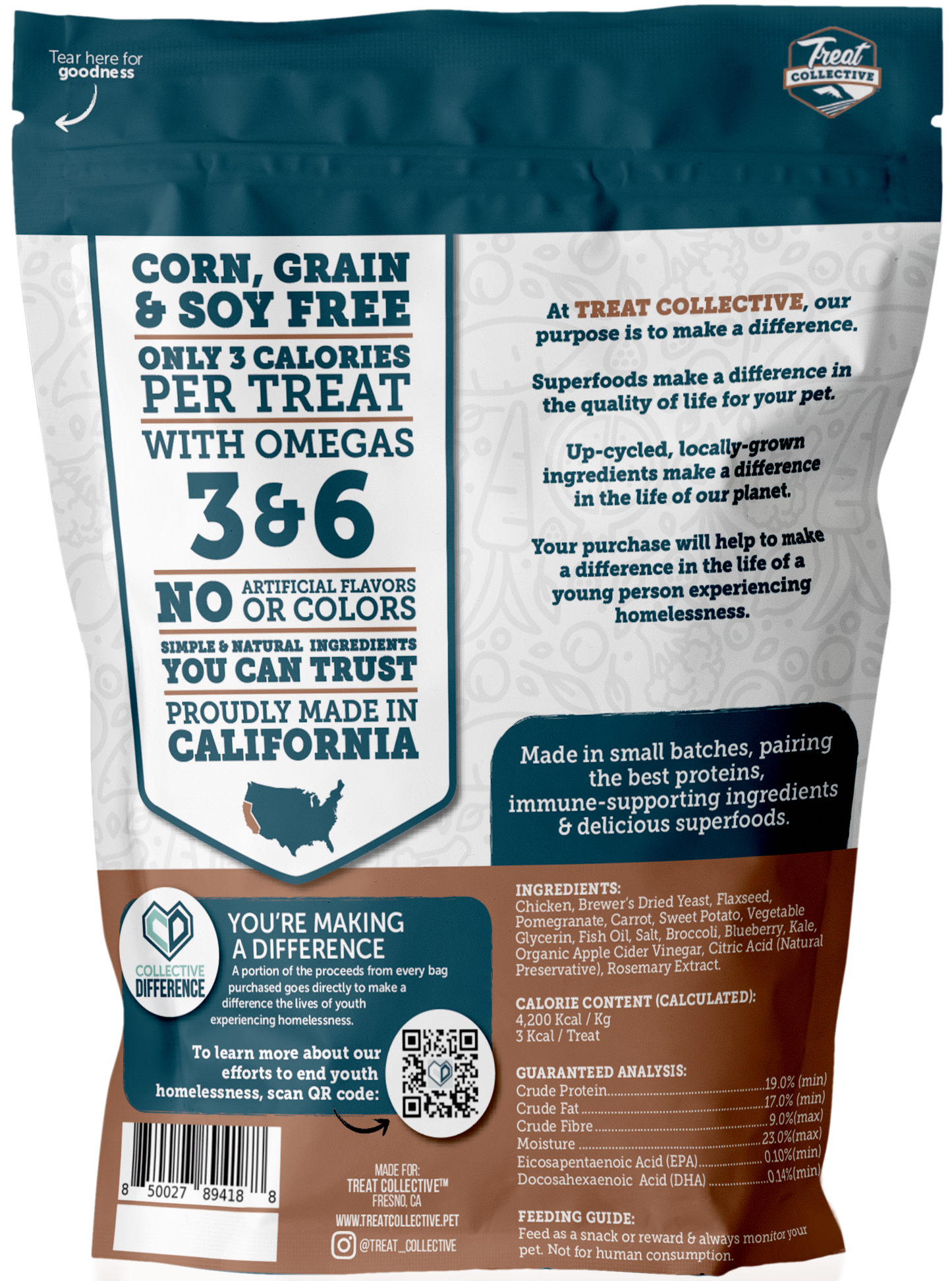 Chicken + Blueberry & Pomegranate Training Treats