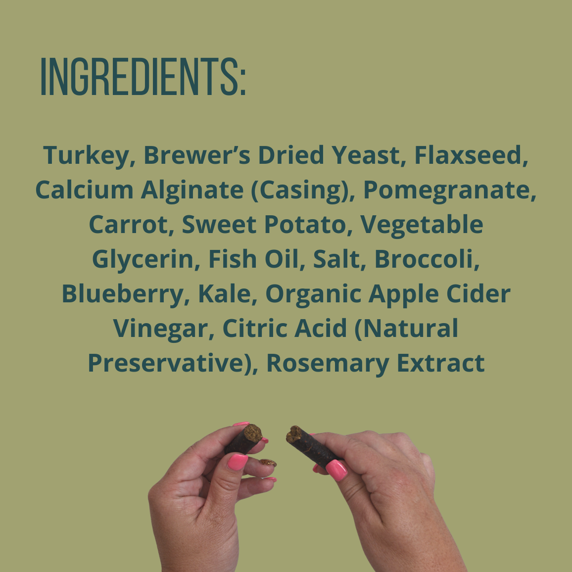 Turkey + Kale & Pomegranate Single Jerky Sticks (16 Pack)