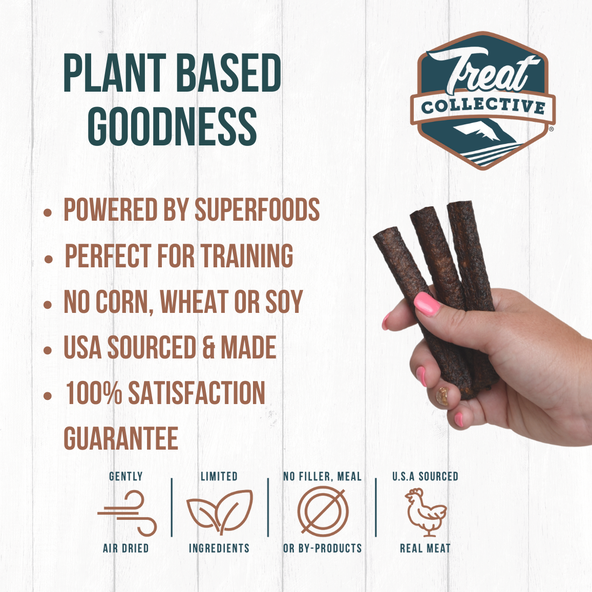 Chicken + Blueberry & Pomegranate Mini Jerky Sticks