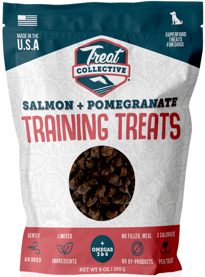 Salmon + Pomegranate & Sweet Potato Training Treats