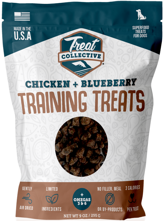 Chicken + Blueberry & Pomegranate Training Treats