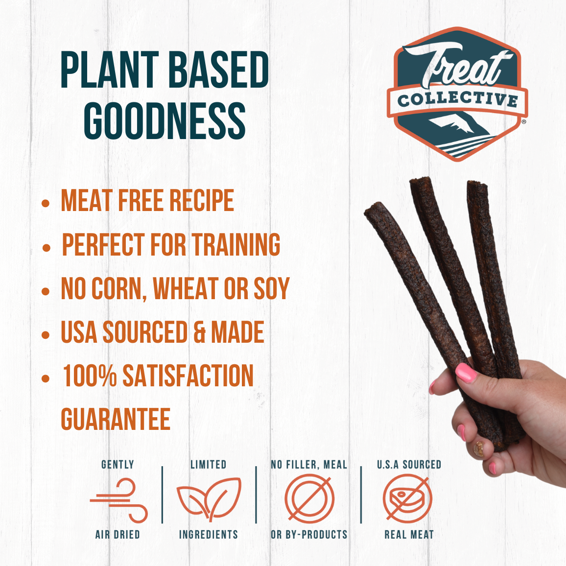 Sweet Potato & Super Foods Plant Based Single Jerky Sticks (16 Pack)